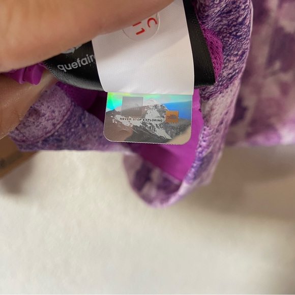 The North Face Hydrenaline Pullover Size Medium NWT Lupine Print - Picture 10 of 16